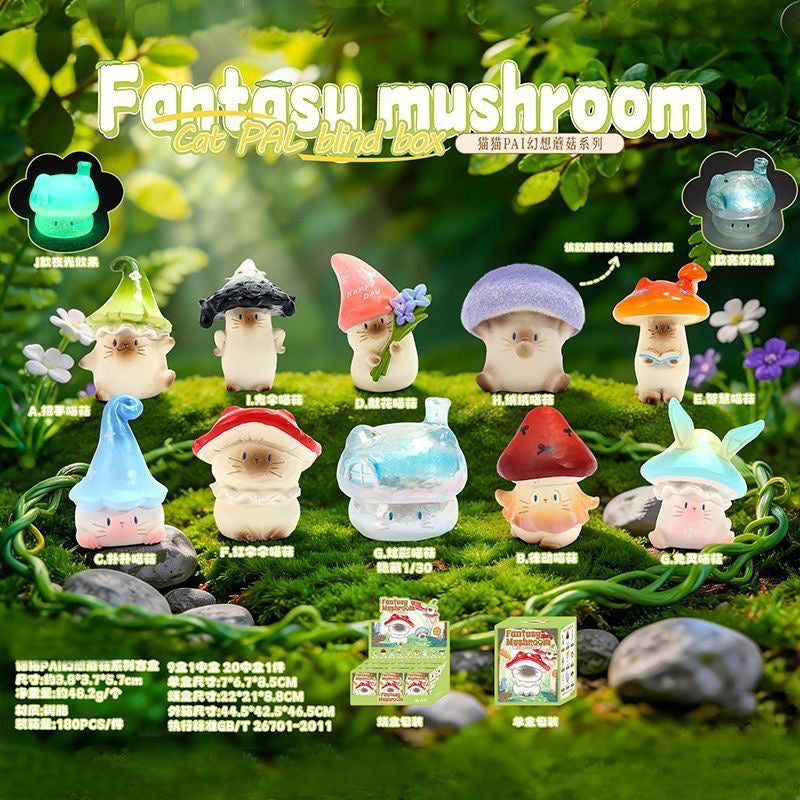 Thingswoo Cat PAI "Fantasy Mushroom" Series Blind Box
