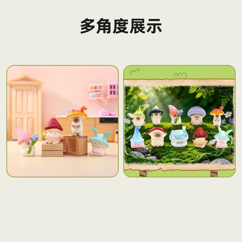 Thingswoo Cat PAI "Fantasy Mushroom" Series Blind Box
