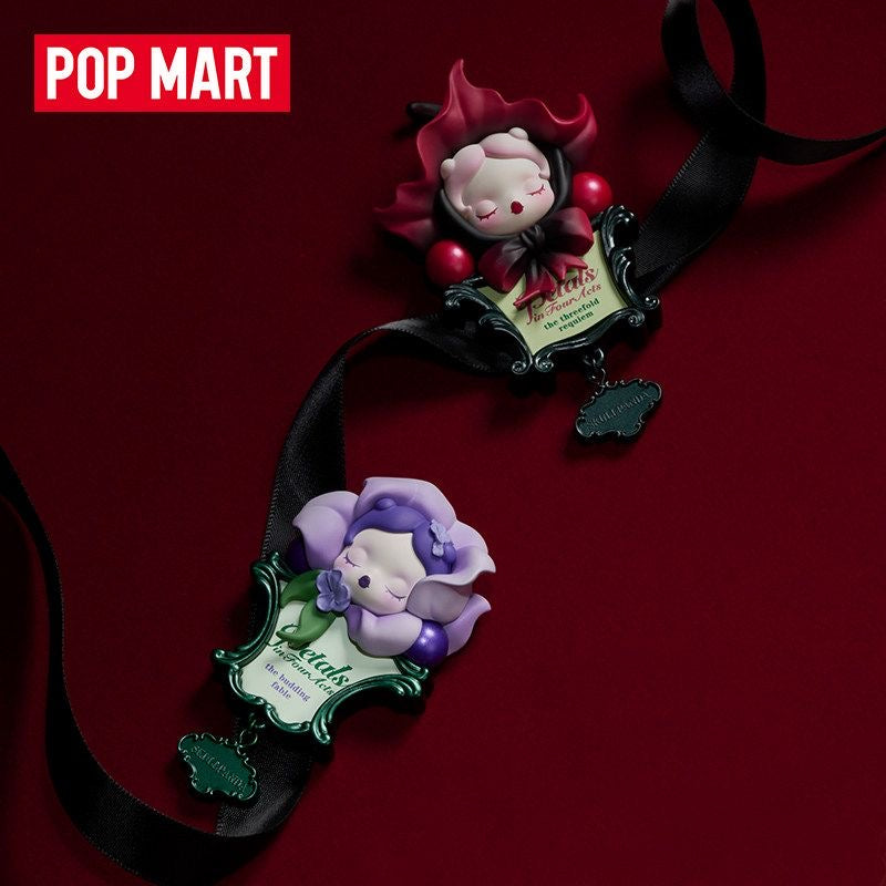POP MART SKULLPANDA “Petals in Four Acts” Series Fridge Magnet Blind Box