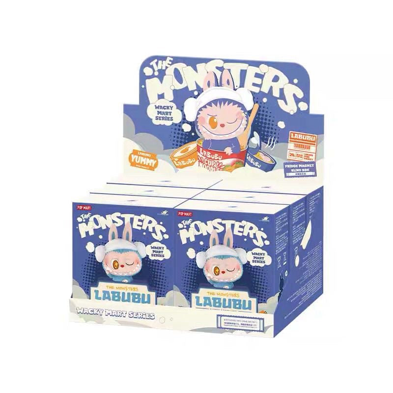 POP MART THE MONSTERS “Wacky Mart” Series Fridge Magnet Blind Box
